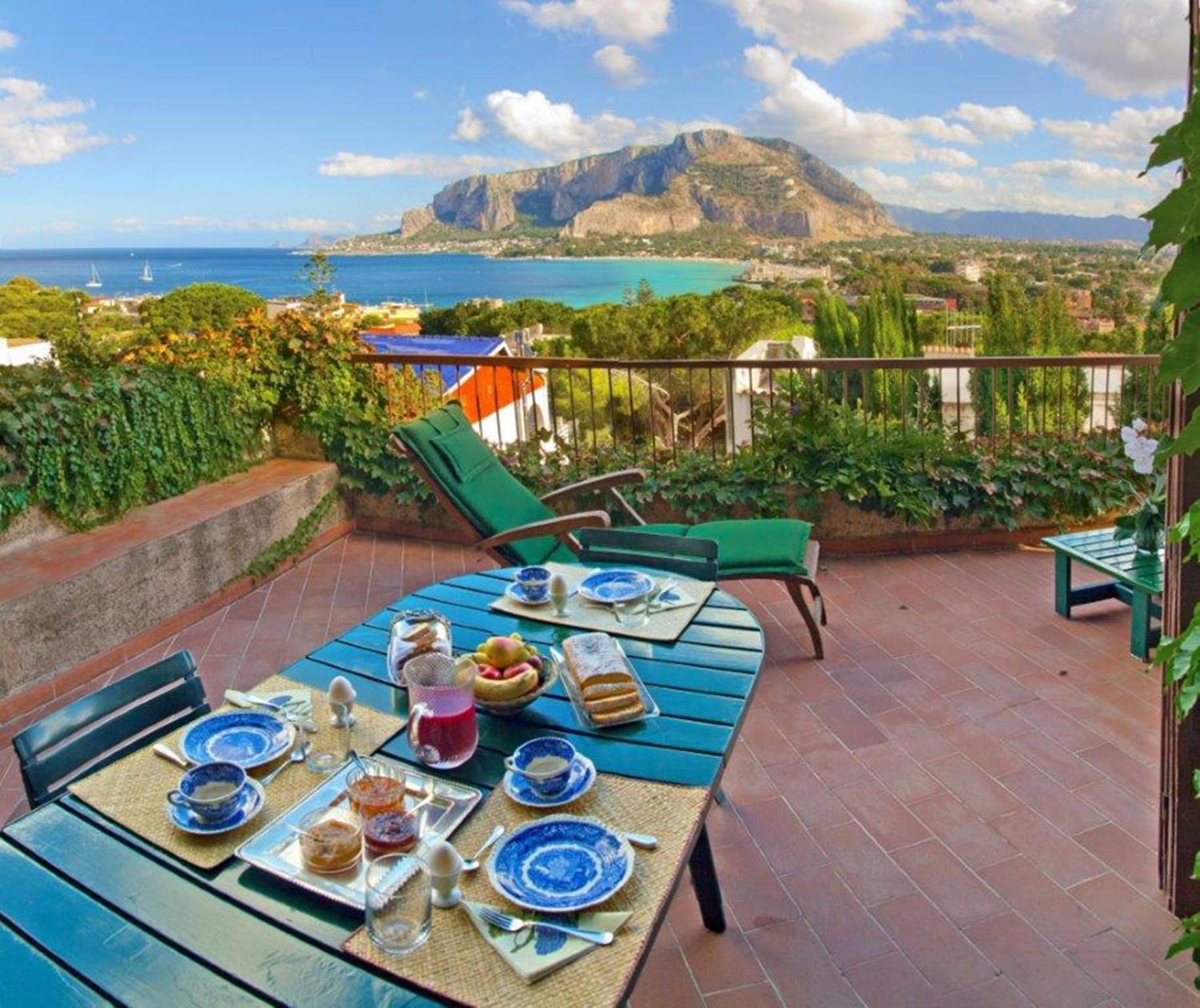 Il Glicine sul Golfo Bed & Breakfast Mondello Exterior foto
